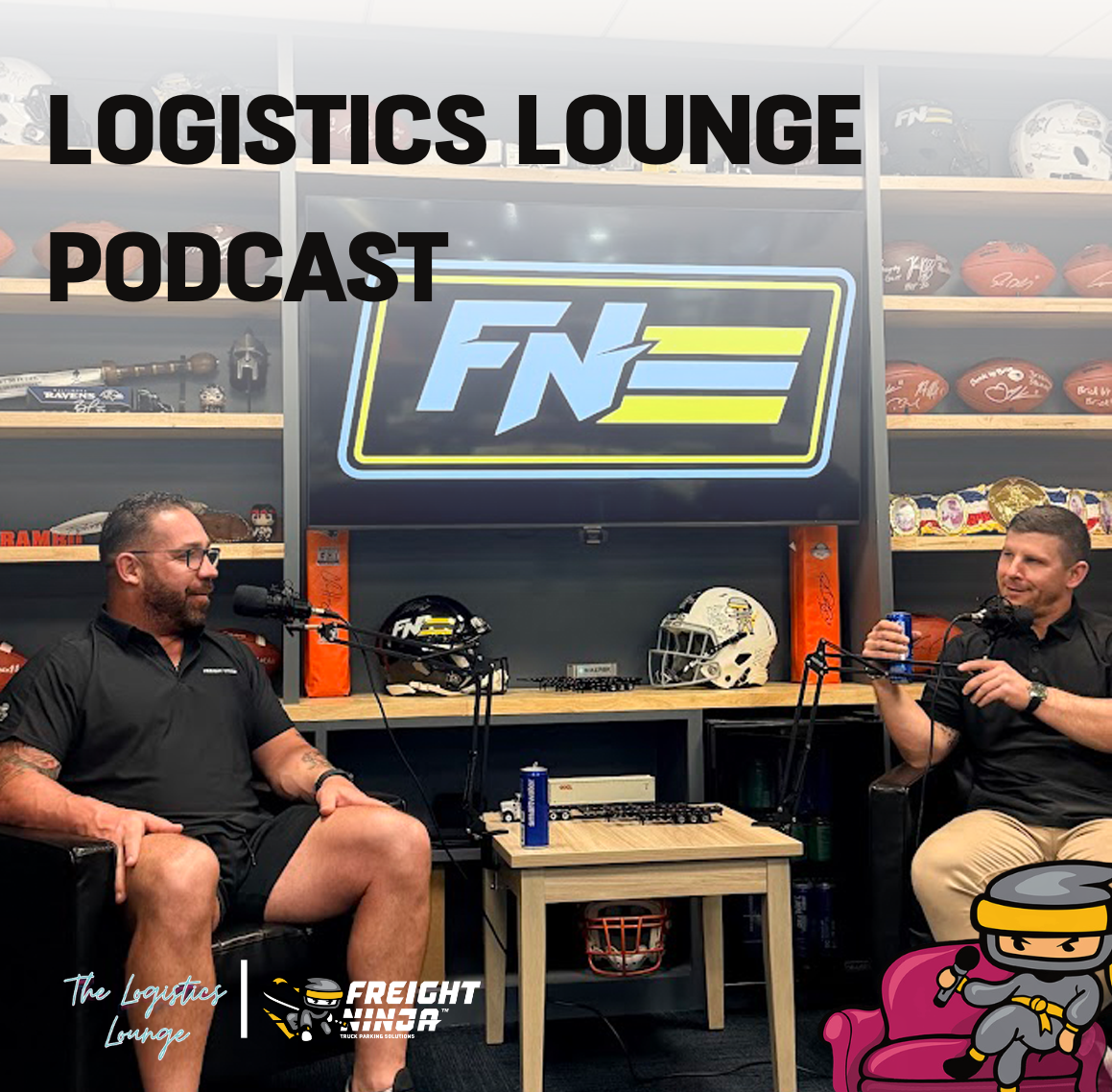 podcast talking about the trucking industry